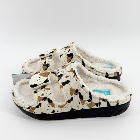 Squishmallows x Crocs Classic Cozzzy Cam The Cat Sandal Slides Womens Size 6 NWT - Picture 13 of 16